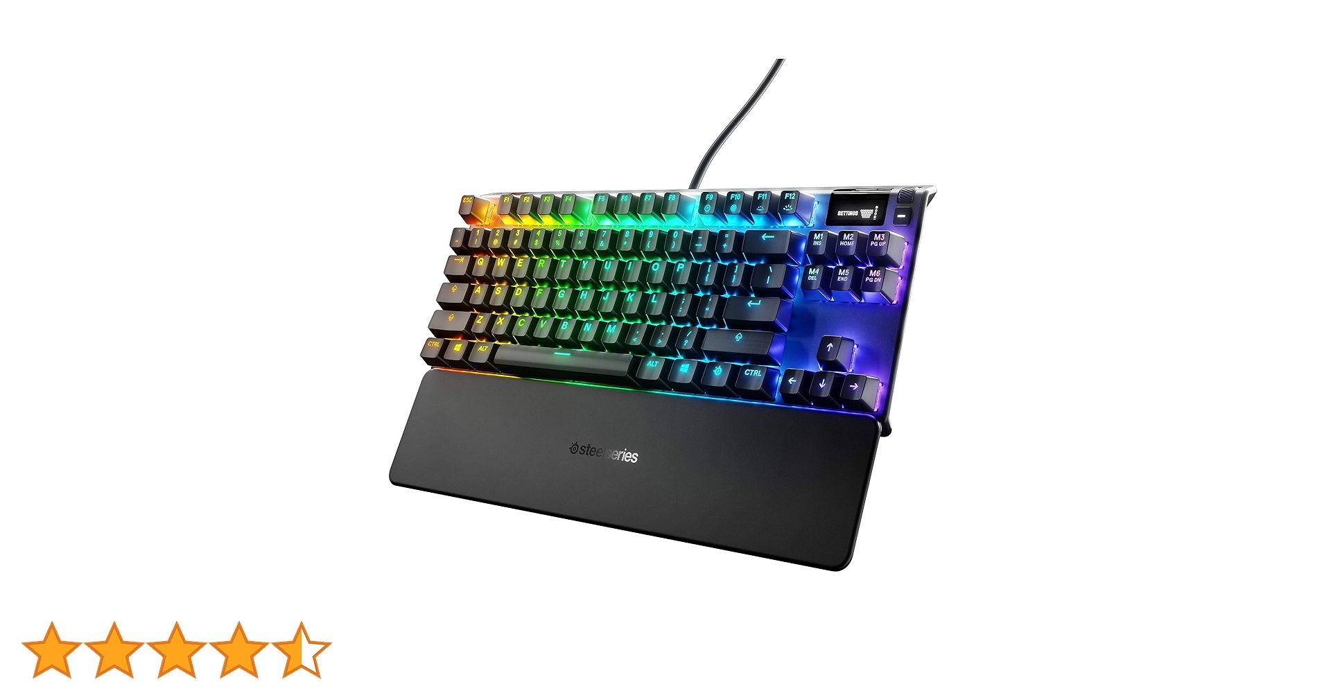 Amazon | SteelSeries Apex 7 TKL Compact Mechanical Gaming